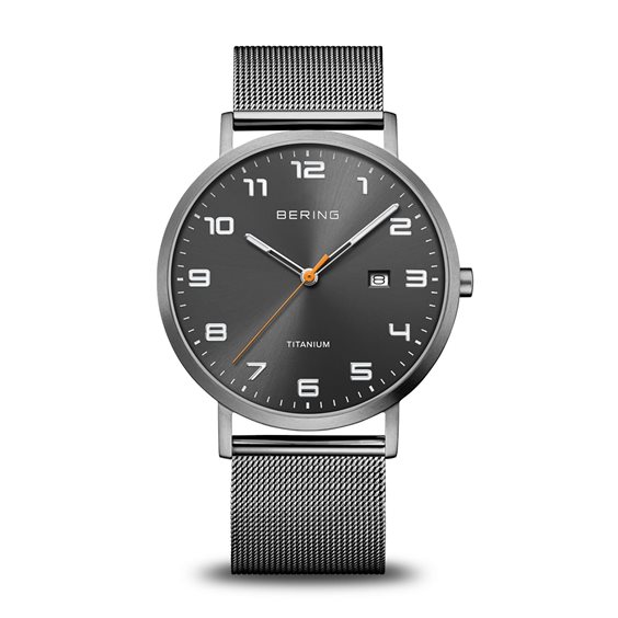 Watch Bering Man Classic in Titanium 18640-377 - 18640-377
